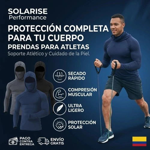 PACKX3 CAMISAS DE COMPRESIÓN MANGA LARGA Y PASA MONTAÑA🌤️