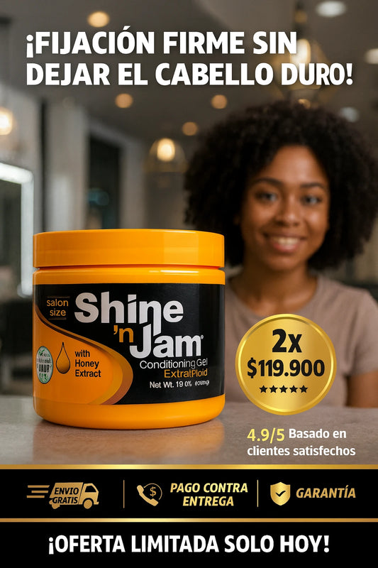 Shine 'n Jam™ Gel acondicionador para trenzas y peinados