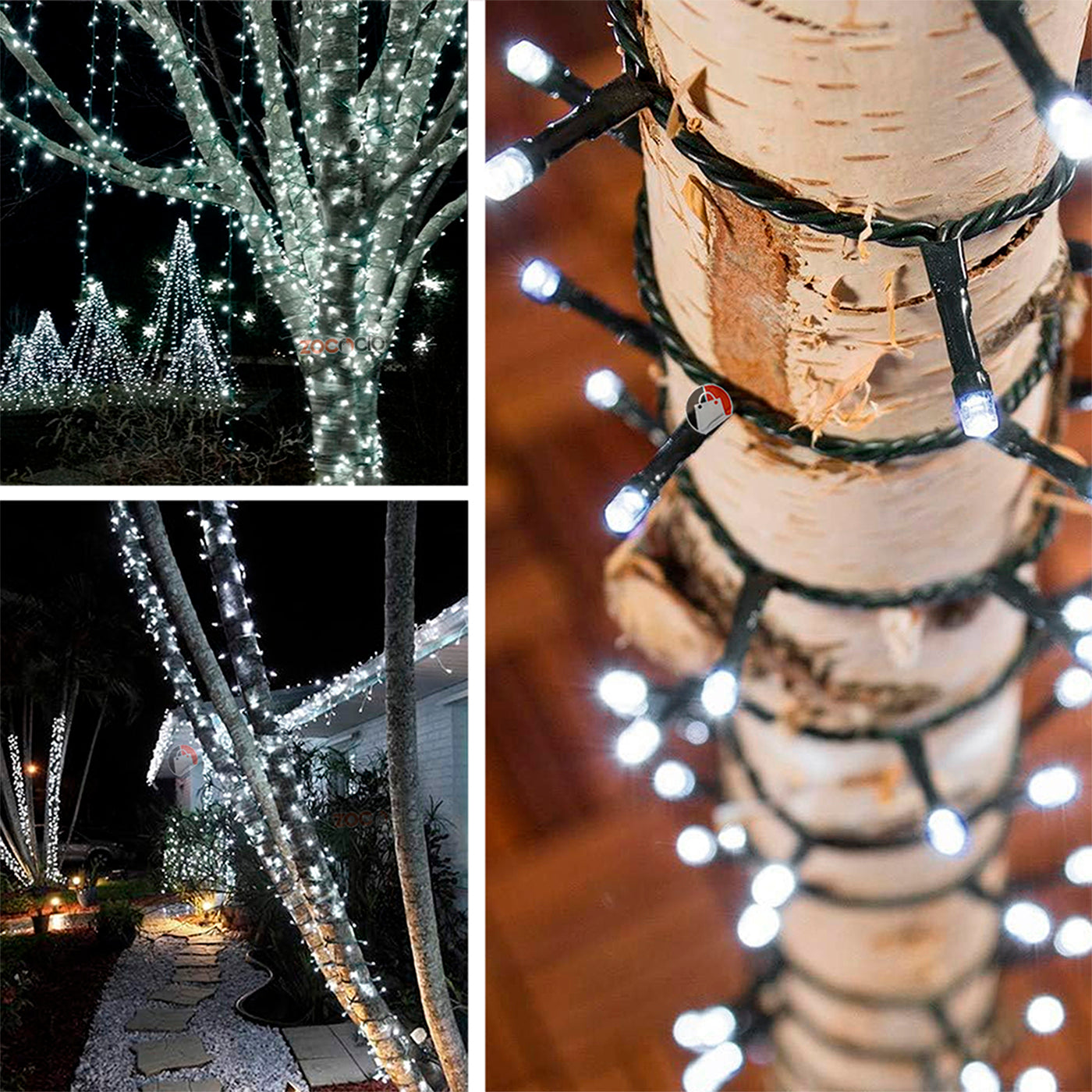 LUCES NAVIDEÑAS SOLAR ECOAMIGABLES® PAGA 1 LLEVA 2