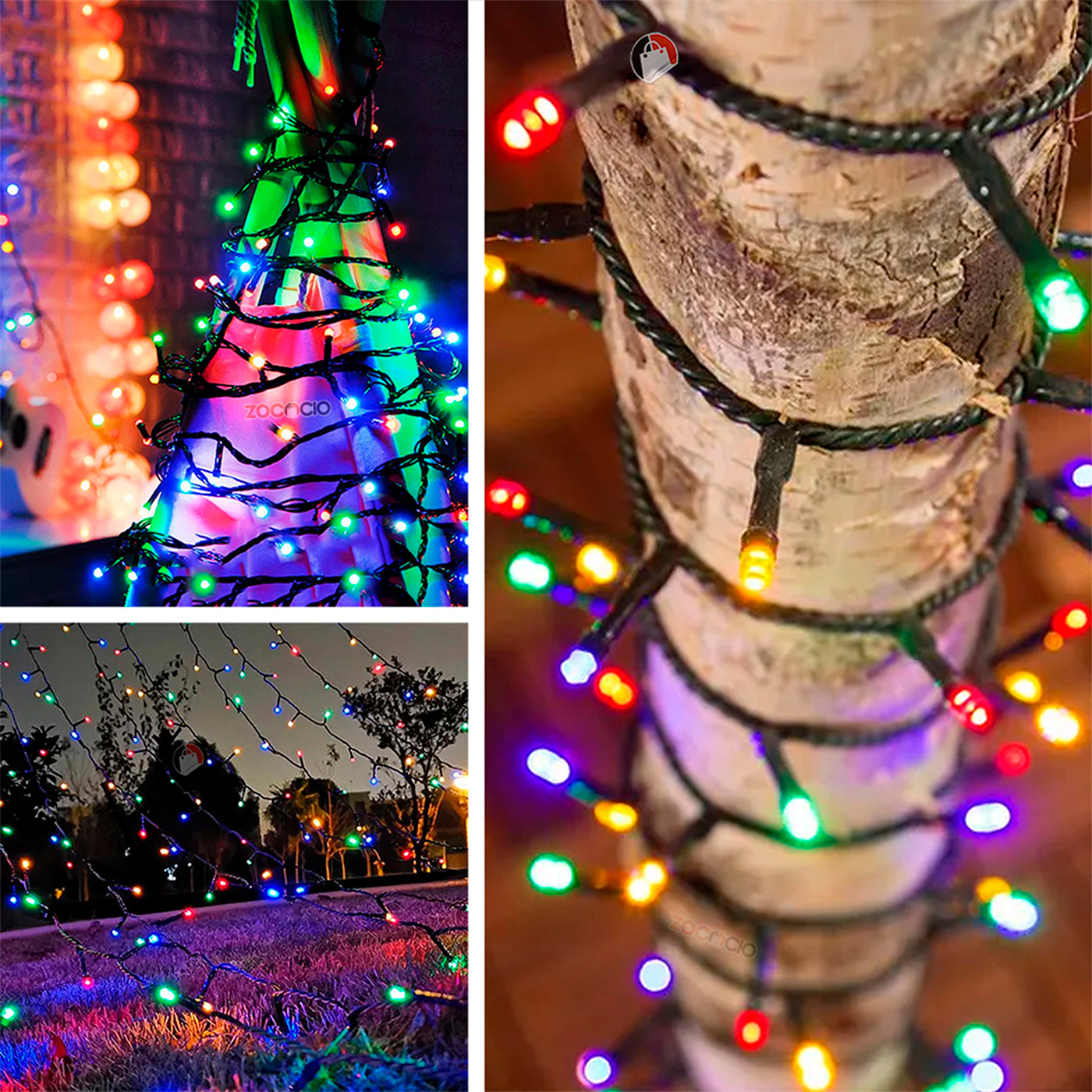 LUCES NAVIDEÑAS SOLAR ECOAMIGABLES® PAGA 1 LLEVA 2