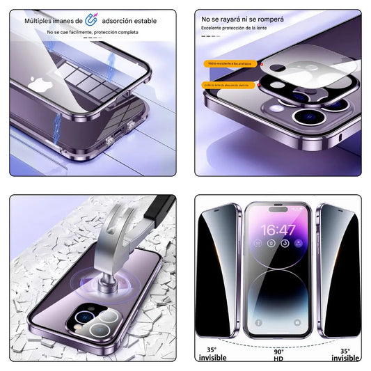 Super Case Anti Espías Resistencia Militar