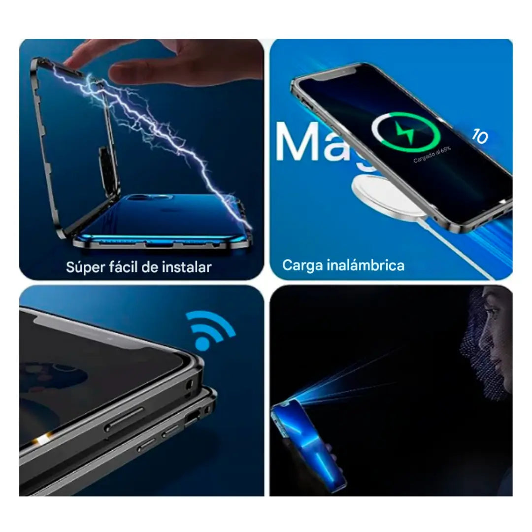 Super Case Anti Espías Resistencia Militar