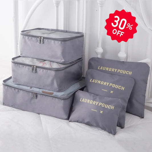 Set Organizador Para Viajes X6 Unidades