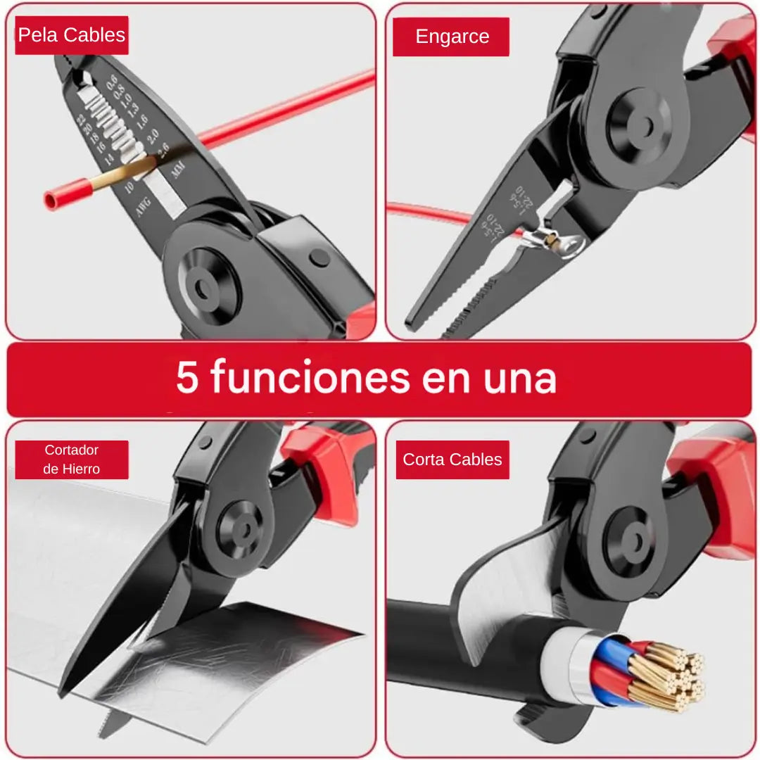 Set De Alicates 5 en 1 - Ahorra 5 compras en 1