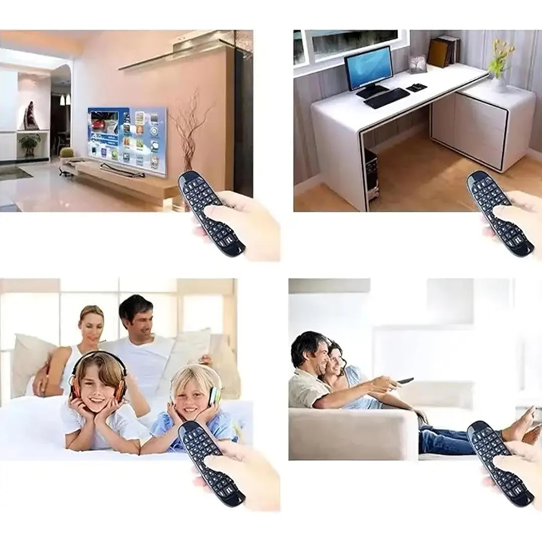 Control Smart Tv Air Mouse Teclado Avanzado Universal