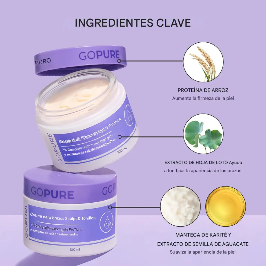 Crema Reafirmante para cuello, brazos, abdomen, piernas 100% Natural! Excelente producto!