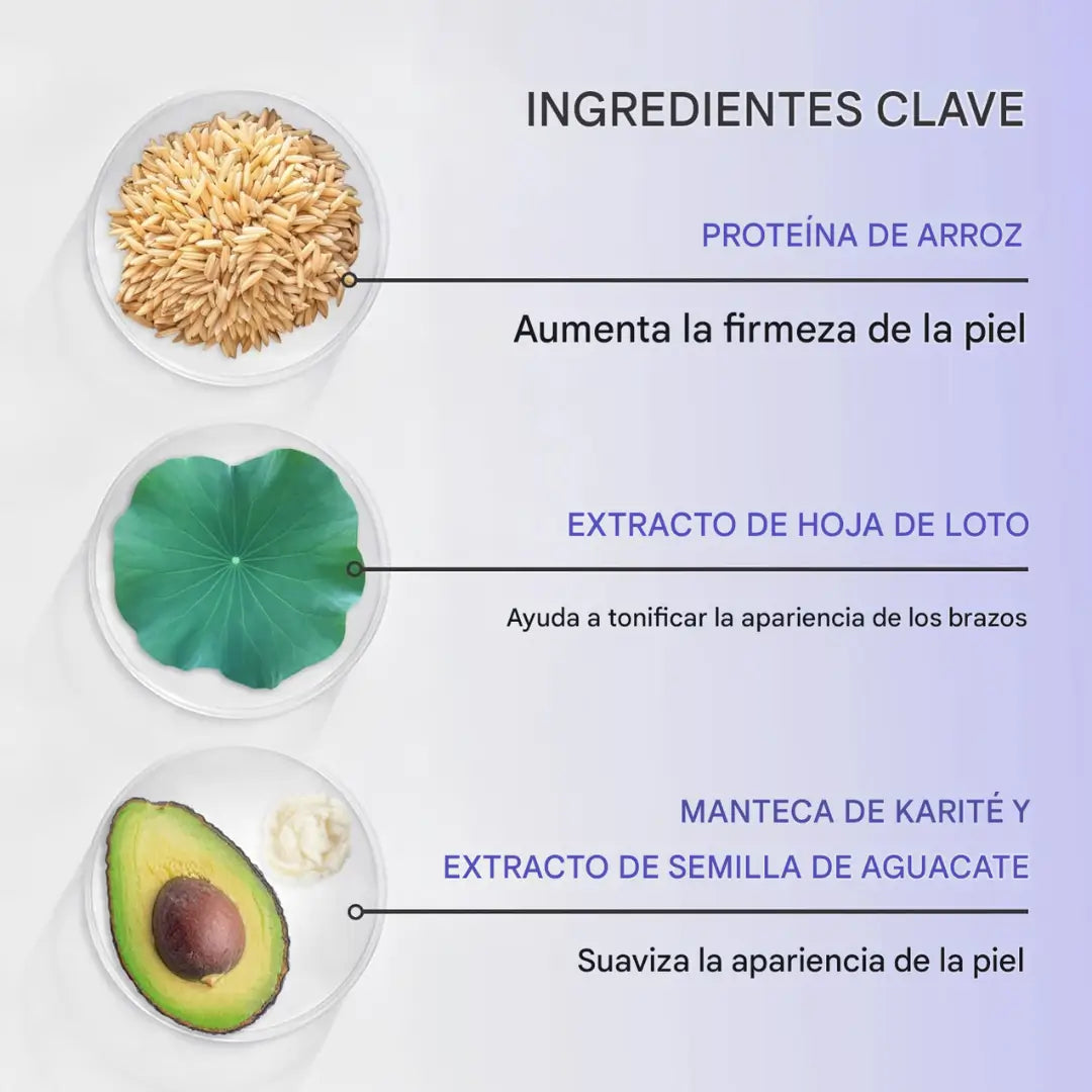 Crema Reafirmante para cuello, brazos, abdomen, piernas 100% Natural! Excelente producto!