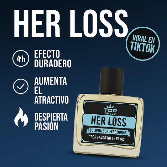 COLONIA DE FEROMONAS|| HER LOSS| LARGA DURACION PARA HOMBRES ⭐