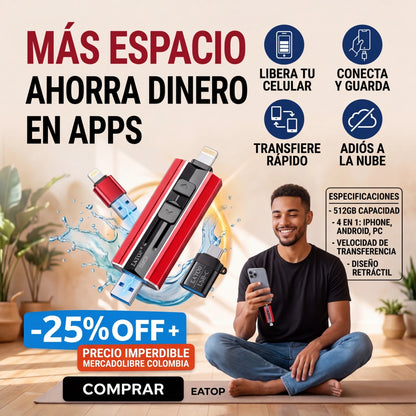UNIDAD DE ALMACENAMIENTO ADICIONAL 512GB