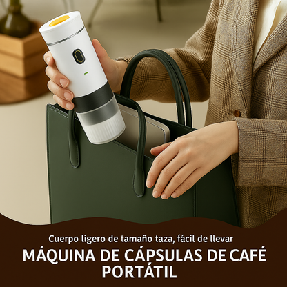 CAFETERA PORTATIL|| PARA CAPSULAS Y CAFE MOLIDO, SUPER OFERTA!!☕🍵