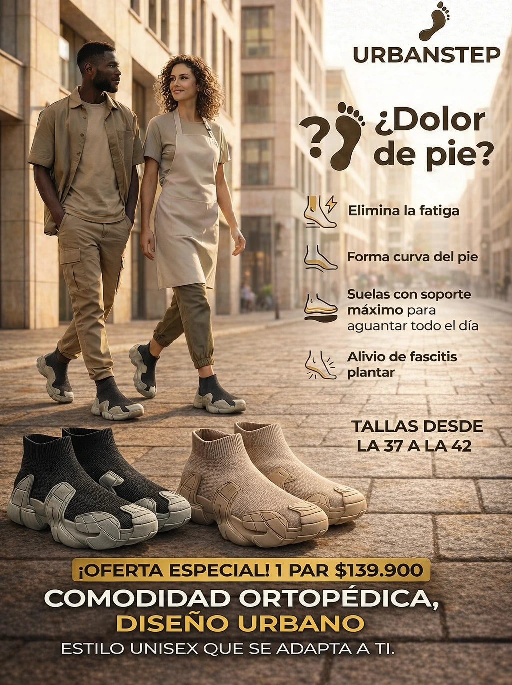 Zapatos Ortopedicos Urbanstep