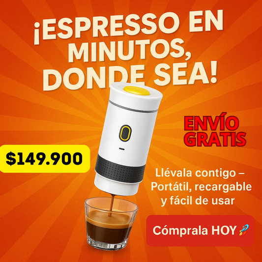 CAFETERA PORTATIL|| PARA CAPSULAS Y CAFE MOLIDO, SUPER OFERTA!!☕🍵
