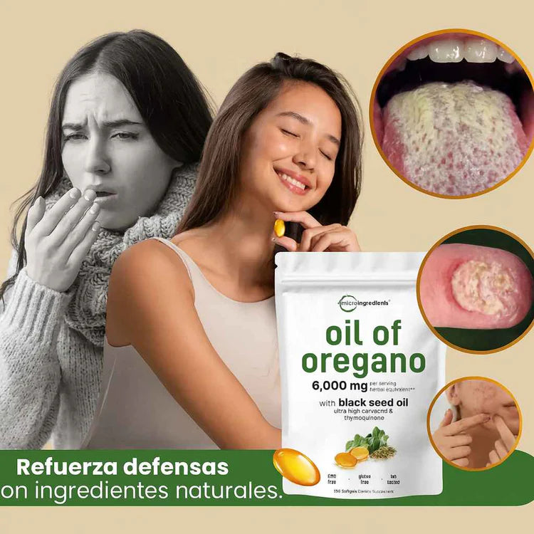 Aceite de oregano en capsulas