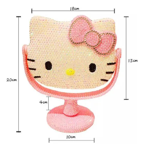 Espejo De Mesa Maquillaje Para Decorar|| INCLUYE KIT DE PEDRERIA💎|| ENVIO GRATIS 🎁