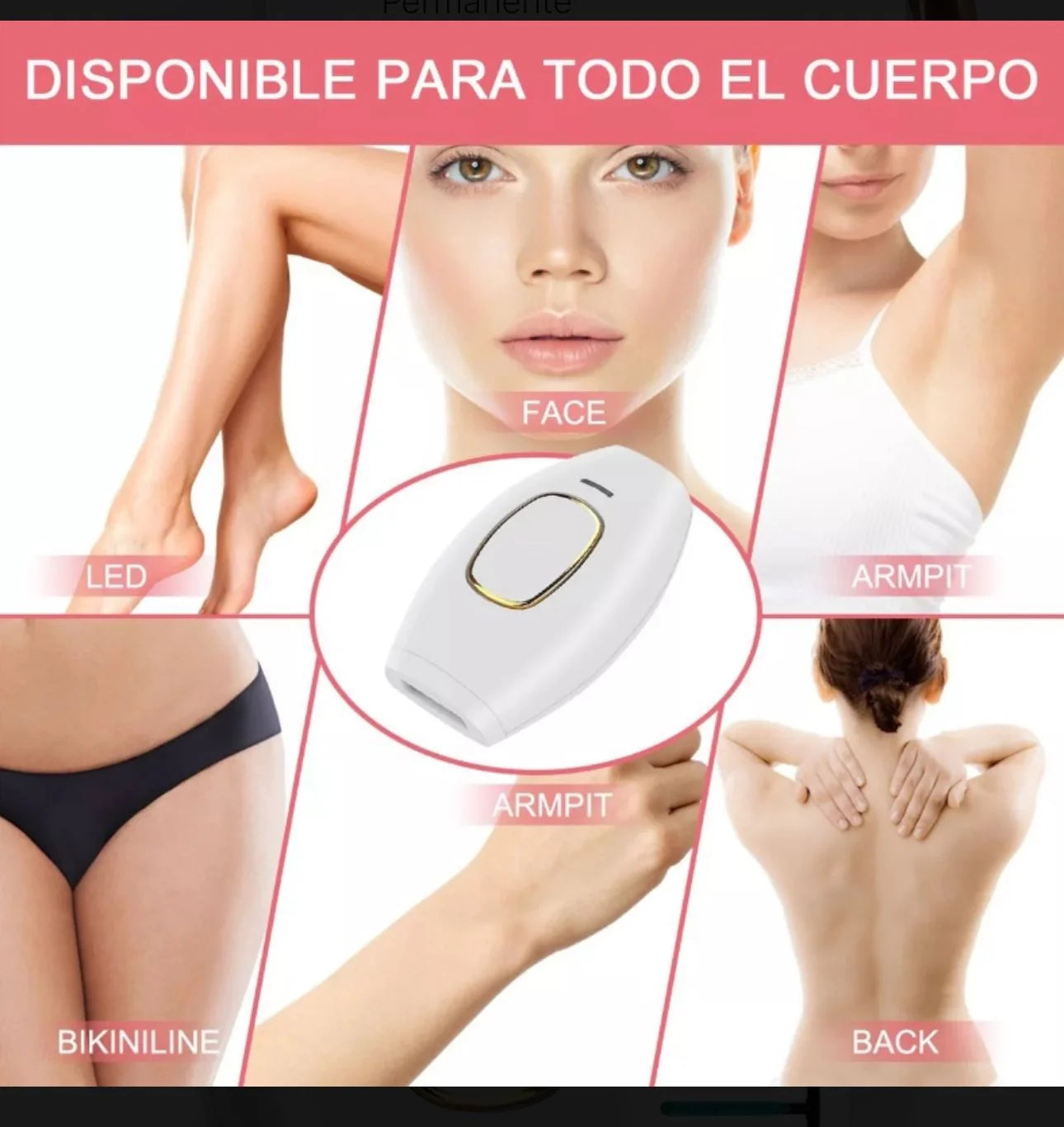 Depiladora Láser IPL | Elimina el vello sin dolor + Guía GRATIS incluida