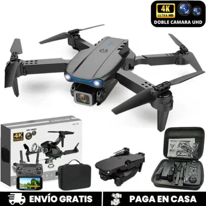 Dron Profesional con doble Cámara 4k + 3 baterías extras