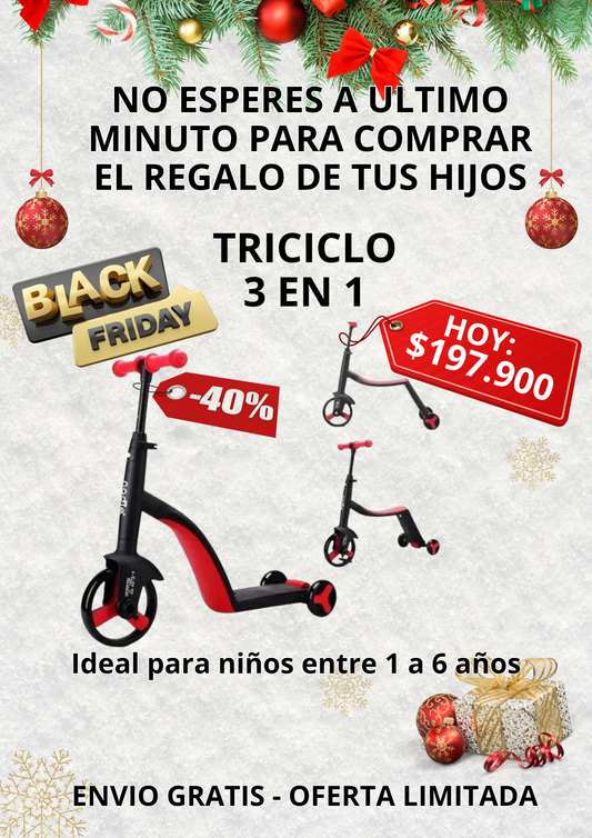 🚲🌈Triciclo 3 en 1 de pura diversión!
