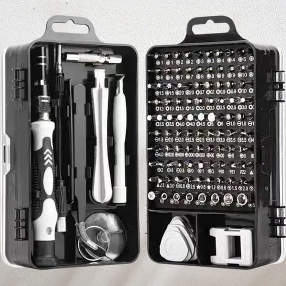 Kit destornillador 115 en 1 - Multi tarea