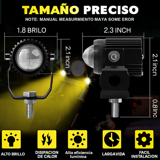 Exploradoras TD-35 Led Kit || X2 +ENVIO GRATIS