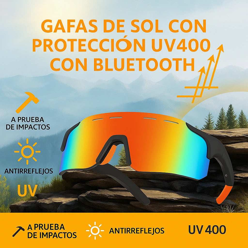 Gafas de sol con protección UV400 con Bluetooth