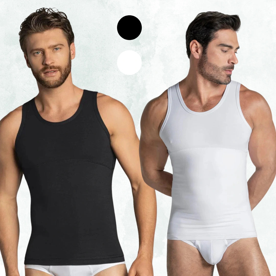 MAXFIT® COMPRESSION el chaleco camisilla de compresión inteligente que define tu cuerpo