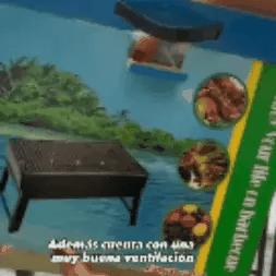 Parrilla De Carbón Portátil Plegable + ENVIO GRATIS ✅🏠