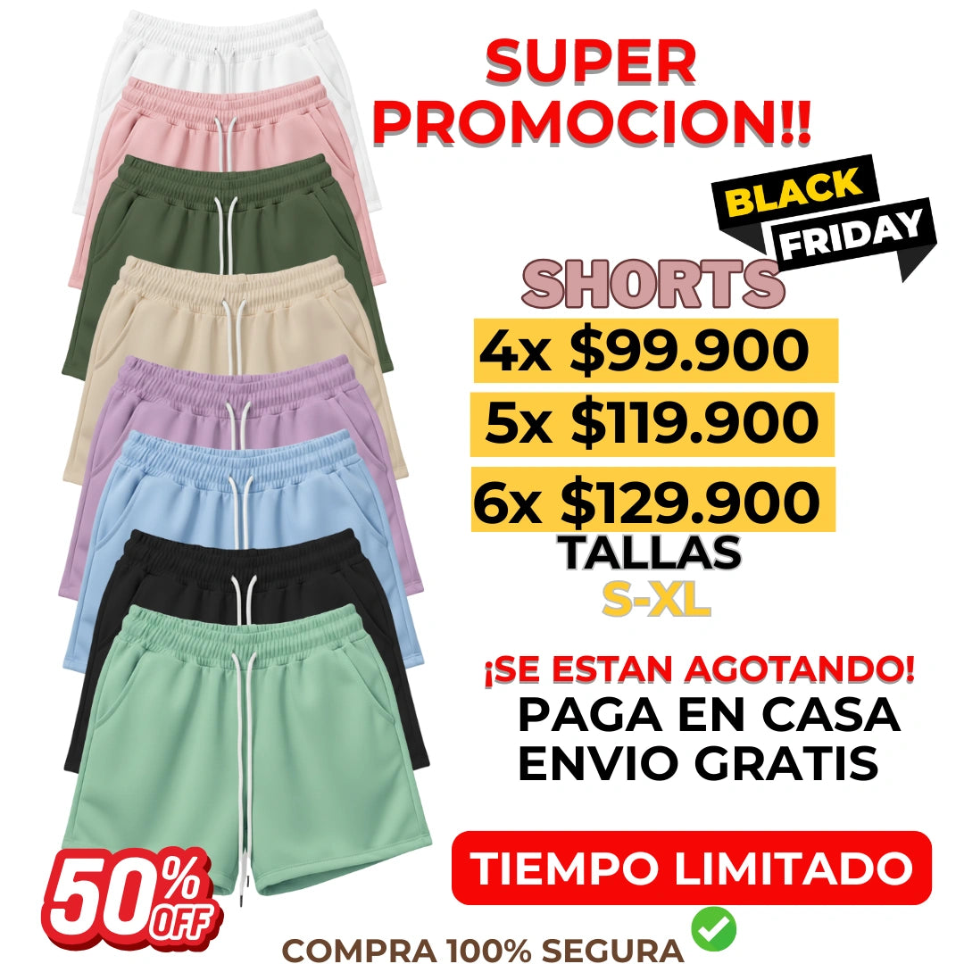 Short Para Dama, Comodidad, Estilo, OFERTA MUY ESPECIAL HOY!!