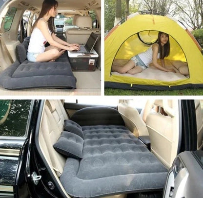 COLCHON UNIVERSAL INFLABLE MULTIFUNCIONAL 🚘|| BOMBA DE AIRE GRATIS🔥