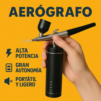 Kit De Aerografo Inalambrico Compresor USB🌈 || Accesorios|| ENVIO GRATIS 🏠
