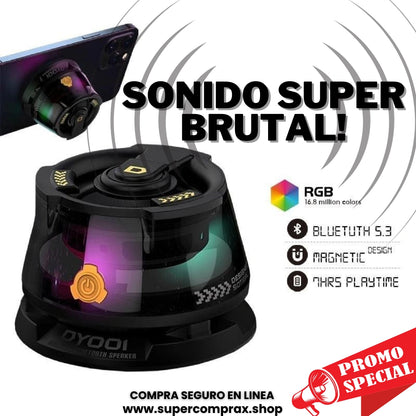 Mini Parlante Altavoz Soporte Magnético -30% dscto