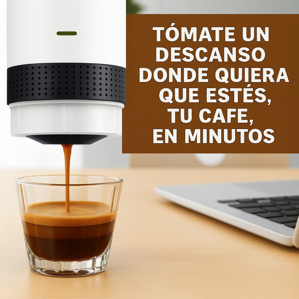 CAFETERA PORTATIL|| PARA CAPSULAS Y CAFE MOLIDO, SUPER OFERTA!!☕🍵