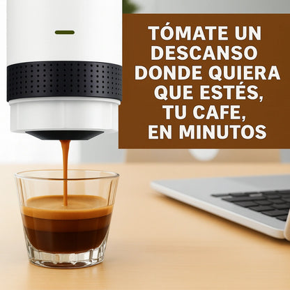 CAFETERA PORTATIL|| PARA CAPSULAS Y CAFE MOLIDO, SUPER OFERTA!!☕🍵