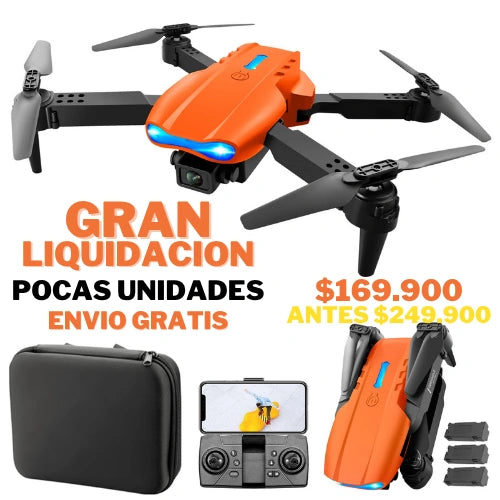 Dron Profesional con doble Cámara 4k + 3 baterías extras