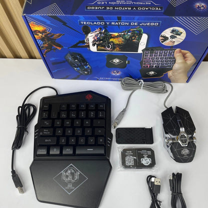 Combo Gamer Para Celular Rgb G98