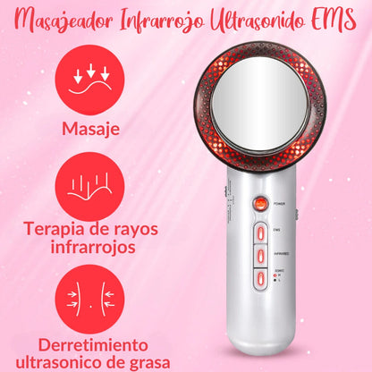 MASAJEADOR INFRAROJO|| INCLUYE ELECTRODOS + CARGADOR USB 🔋