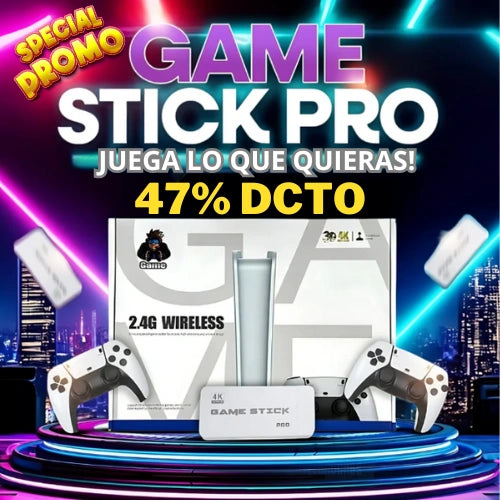 Game Stick 4k Video Juegos Consola Retro