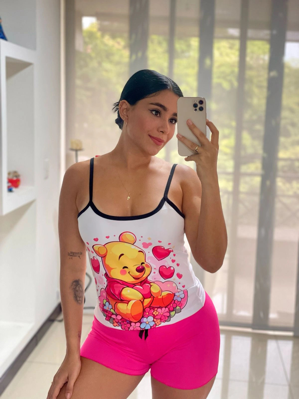 PIJAMA SHORT PIEL DE DURAZNO TALLA UNICA 🍑 HIPER-OFERTA