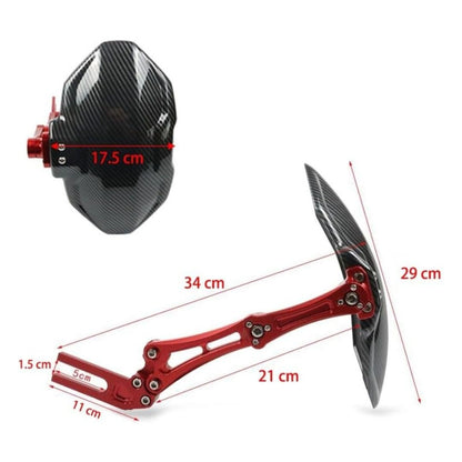 Guardabarro trasero monobrazo desarmable universal || ENVIO GRATIS 🏠✅