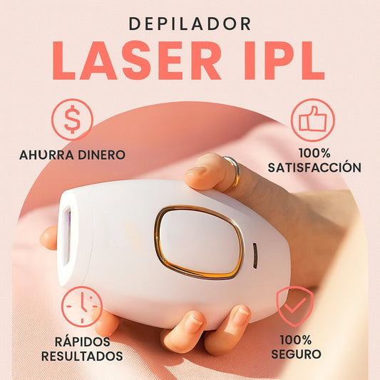 Depiladora Láser IPL | Elimina el vello sin dolor + Guía GRATIS incluida