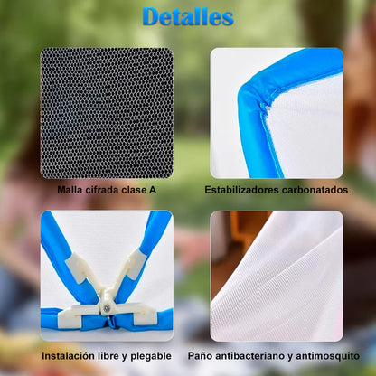 TOLDILLO PARA CAMA DOBLE, SECILLA Y KING|| 140X190CM|| ENVIO GRATIS HOY🪰🚫