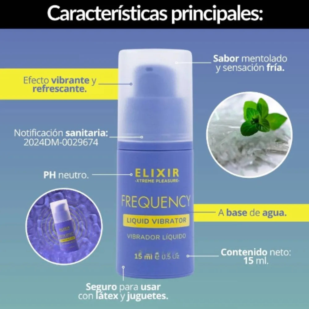 VIBRA LIQUIDO ELIXIR!! Explora y atrévete a vivir nuevas experiencias! Oferta de lanzamiento -45%