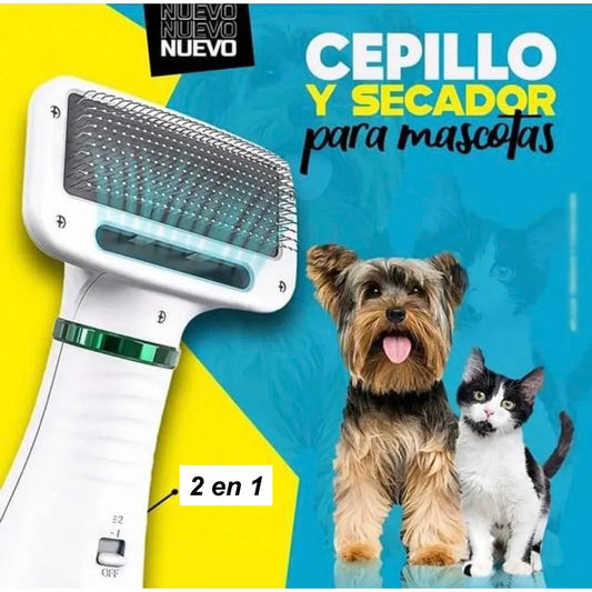 NUEVO SECADOR Y PEINADOR PARA TU MASCOTA. 2 EN 1|| ENVIO GRATIS✅+REGALO HOY