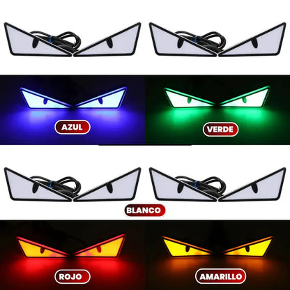 LUCES LED TUNING-EYES OF FURY-EL CAMBIO QUE TU MOTO NECESITA