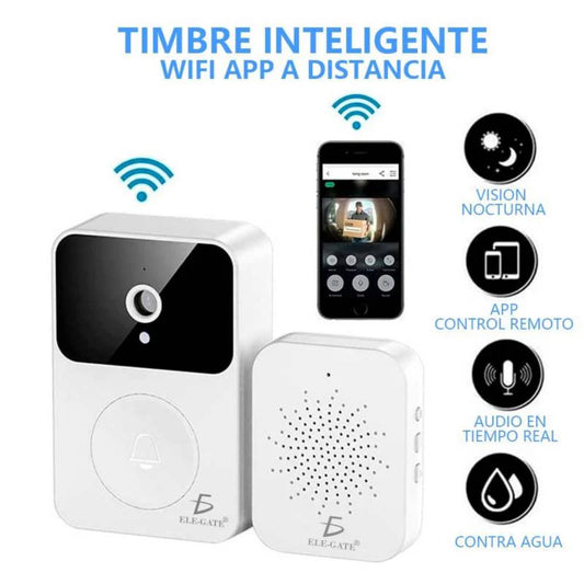 TIMBRE CON CAMARA INTELIGENTE || FACIL INSTALACION|| ENVIO GRATIS 😁✅